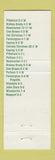 Matchbook Cover - Raymond High Schol Raymond NH 1993 baseball champs