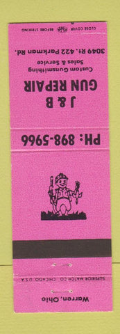Matchbook Cover - J&B Gun Repair Warren OH
