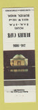 Matchbook Cover - Burien Cafe WA