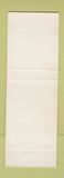 Matchbook Cover - Midfield Vending Baltimore MD Juke Box Cigarettes
