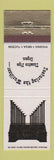 Matchbook Cover - Organ Stop Pizza Phoenix Mesa Tucson AZ