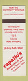 Matchbook Cover - Rapallo's Restaurant Bar Columbus OH Italian