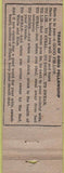 Matchbook Cover - Southtowner Joplin MO pinup WORN