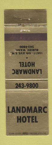 Matchbook Cover - Landmarc Hotel Burien WA