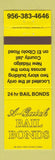Matchbook Cover - A Quick Bail Bonds Hidalgo County TX?