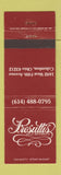 Matchbook Cover - Presutti's Villa Ristorante Columbus OH
