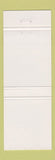 Matchbook Cover - Franke's Bar and Grill Mount Hope ON