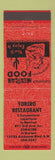 Matchbook Cover - Torero Restaurant Mexican Burien Renton WA