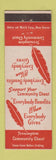 Matchbook Cover - Torrington Community Chester CT Boy Scouts YMCA