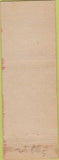 Matchbook Cover - 5 Points Bowling El Paso TX