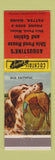 Matchbook Cover - Augustine's Ship Pound House Cabins Patten ME