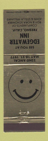 Matchbook Cover - Edgewater Inn AMCAL 1977 Match Meeting