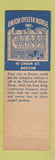 Matchbook Cover - Union Oyster House Boston MA