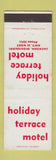 Matchbook Cover - Holiday Terrace Motel Jackson MS