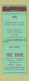 Matchbook Cover - The Cove Rocky River OH WEAR