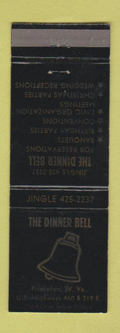 Matchbook Cover - The Dinner Bell Princeton WV