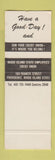 Matchbook Cover - Rhode Island State Employees Credit Union Providence RI WEAR