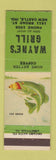 Matchbook Cover - Wayne's Grill New Castle IN