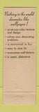 Matchbook Cover - Harold Lindberg Wallpaper Omaha NE