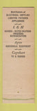 Matchbook Cover - Lappin Electric Milwaukee WI