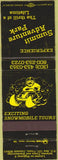 Matchbook Cover - Summit Adventure Park Frisco CO snowmobile