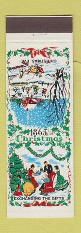 Matchbook Cover - Conestoga Mill Restaurant Bryn Mawr PA Paoli Christmas