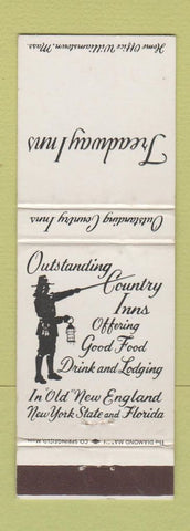 Matchbook Cover - Treadway Inns CHAIN WEAR