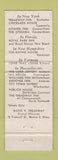 Matchbook Cover - Treadway Inns CHAIN WEAR