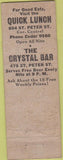 Matchbook Cover - Spanish Villa Nite Club St Paul MN pinup WORN