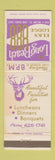 Matchbook Cover - Elks Club Long Beach CA WEAR