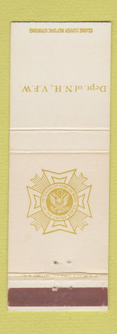 Matchbook Cover - VFW Department of NH New Hampshire