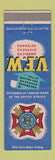Matchbook Cover - VFW McCord Hunger Burlington IA