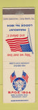 Matchbook Cover - Elks Club Paramount CA