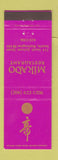 Matchbook Cover - Mikado Restaurant Seattle WA