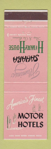 Matchbook Cover - Flamingo Hotels Motor Hotels