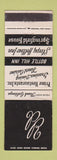 Matchbook Cover - Bottle Hill Sleepy Hollow Madison Springfield Madison NJ WEAR