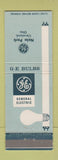 Matchbook Cover - GE General Electric Light Bulbs Nela Park CA WEAR