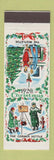 Matchbook Cover - Conestoga Mill Restaurant Bryn Mawr PA Paoli Christmas