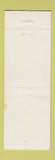 Matchbook Cover - Turkey Run Inn State Park Marshall IN
