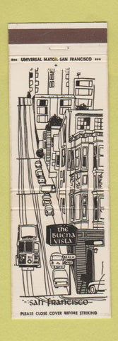 Matchbook Cover - Buena Vista San Francisco CA WEAR Full Length