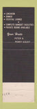Matchbook Cover - Paxton Inn Paxton MA