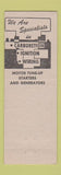 Matchbook Cover - Schula's Radiator Shop Montebello CA MISCUT