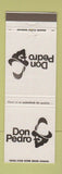 Matchbook Cover - Don Pedro Men's Hair Salon Memphis TN