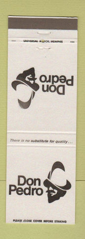 Matchbook Cover - Don Pedro Men's Hair Salon Memphis TN
