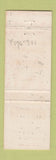 Matchbook Cover - Stringer's Recreation Hall Guns Fountaintown IN
