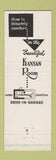 Matchbook Cover - Town House Hotel Kansas City KS