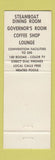 Matchbook Cover - Prentiss Motel Natchez MS