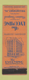Matchbook Cover - Lycoming Hotel Williamsport PA WEAR