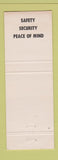 Matchbook Cover - Rossmoor Leisure World Laguna Hills CA