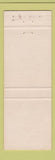 Matchbook Cover - Zanzabuku Cocktail Lounge Lakewood CA
